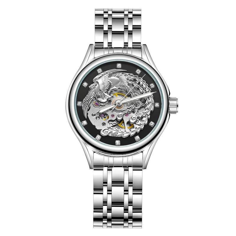 Winner 8222 Silver-Black Steel