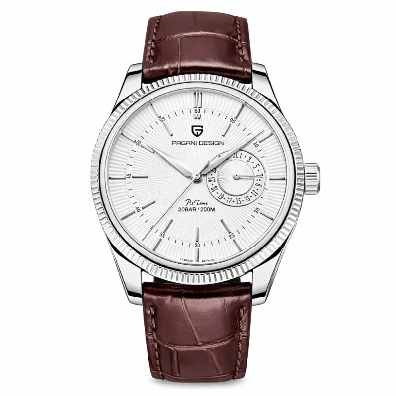 Pagani Design PD-1689 Silver-White-Brown