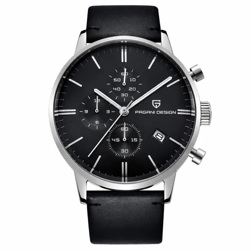 Pagani Design PD-2720 Silver-Black-Black
