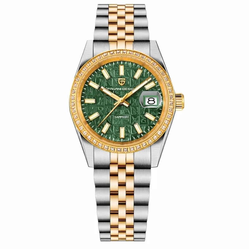 Pagani Design PD-1794M Silver-Gold-Green
