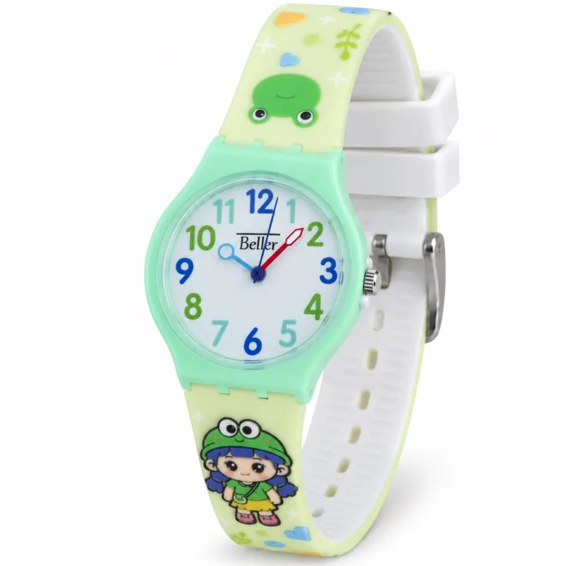 012 Frog Light Green-White