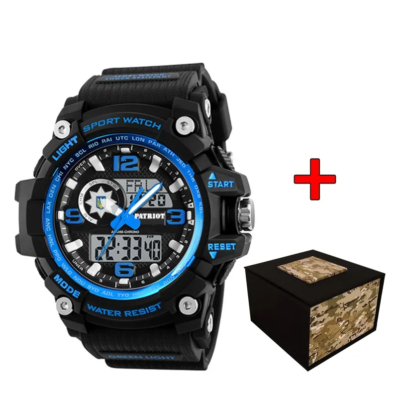 Patriot 012BUBKPO Поліція Чорні з синім + Коробка