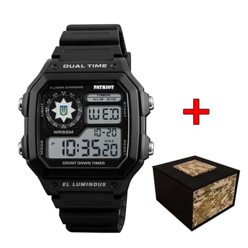 Patriot 010BKPO Поліція Чорні + Коробка