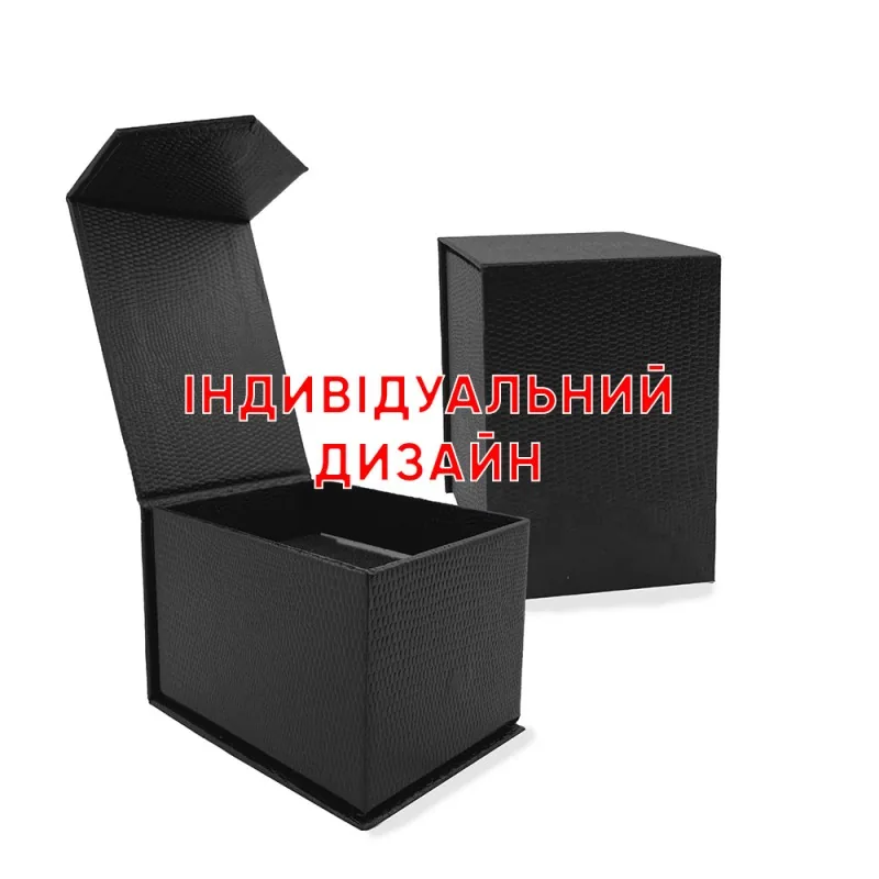 Awarder Коробочка для годинника 2 чорна Індивідуальний дизайн