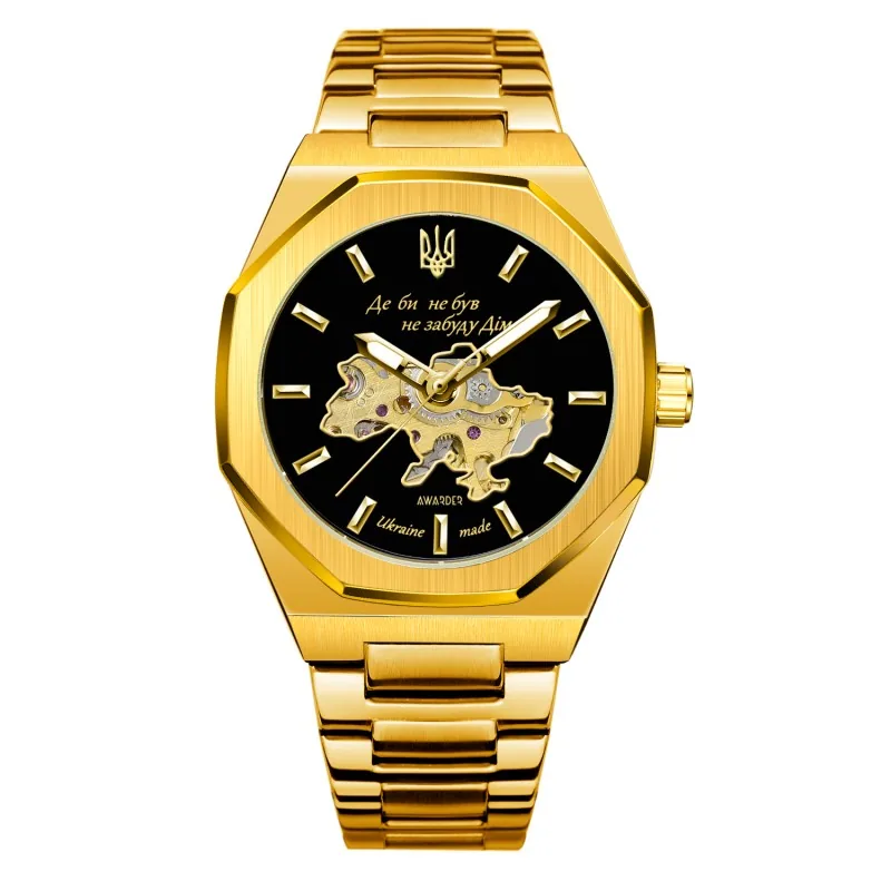 026-3D Де би не був Gold-Black