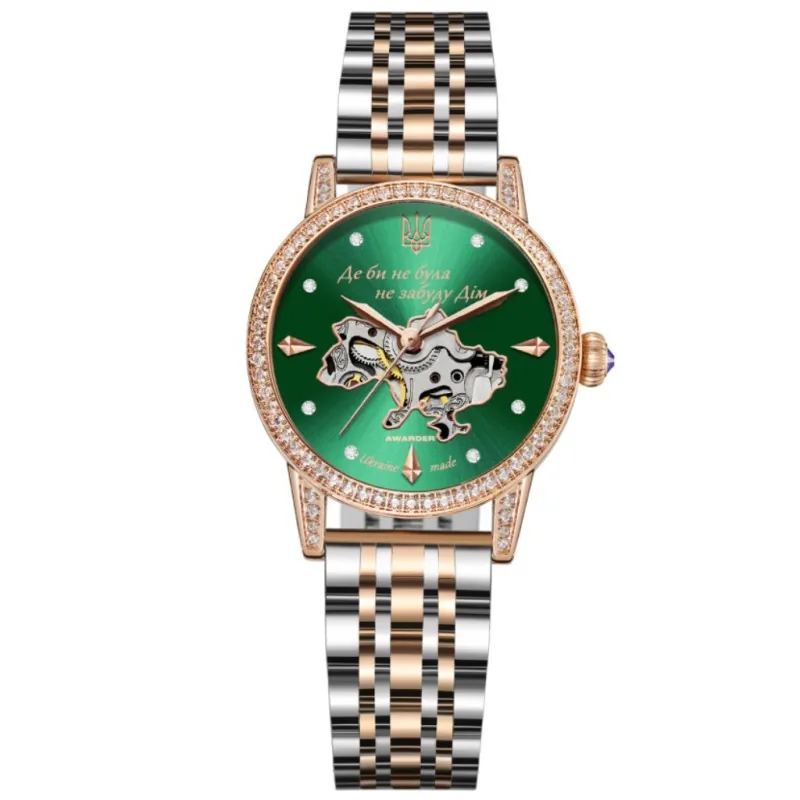 Awarder 049 Silver-Gold-Green